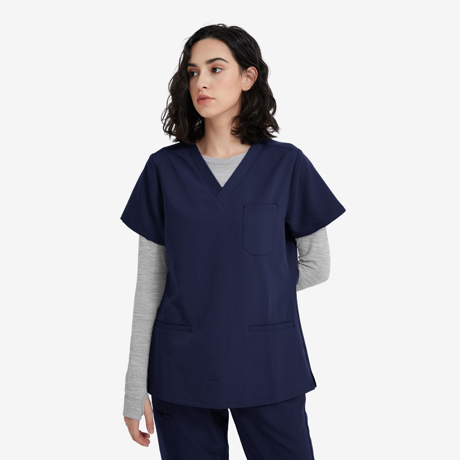 Stretchy Scrub Shirt | V Neck Scrub Shirt | Hearbeatway