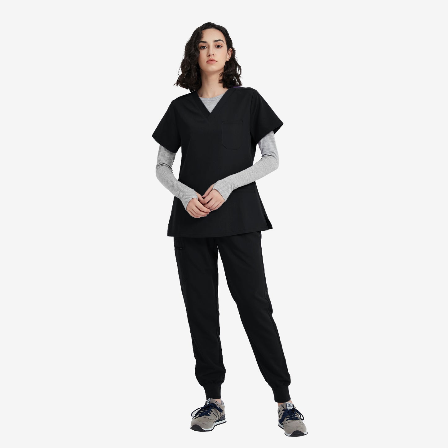 Stretchy Scrub Shirt | V Neck Scrub Shirt | Hearbeatway